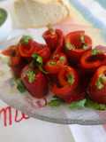 Involtini di peperoni e alici