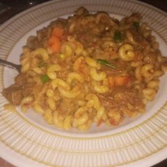 A picture of Macaroni with Minced Meat. #oct1strush.