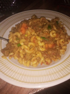 A picture of Macaroni with Minced Meat. #oct1strush.