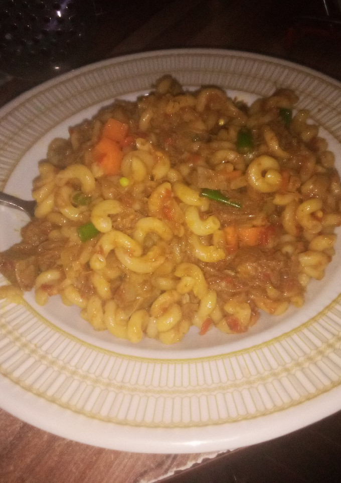 A picture of Macaroni with Minced Meat. #oct1strush.