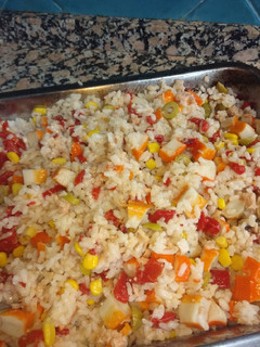 Una foto de Ensalada de arroz
