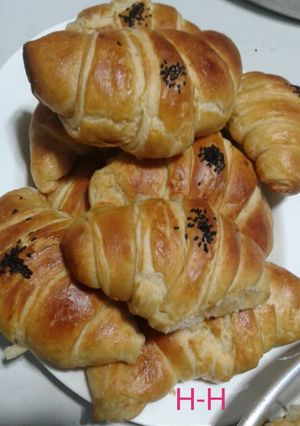 صورة لوصفة كروسان بالجبن والشوكولا