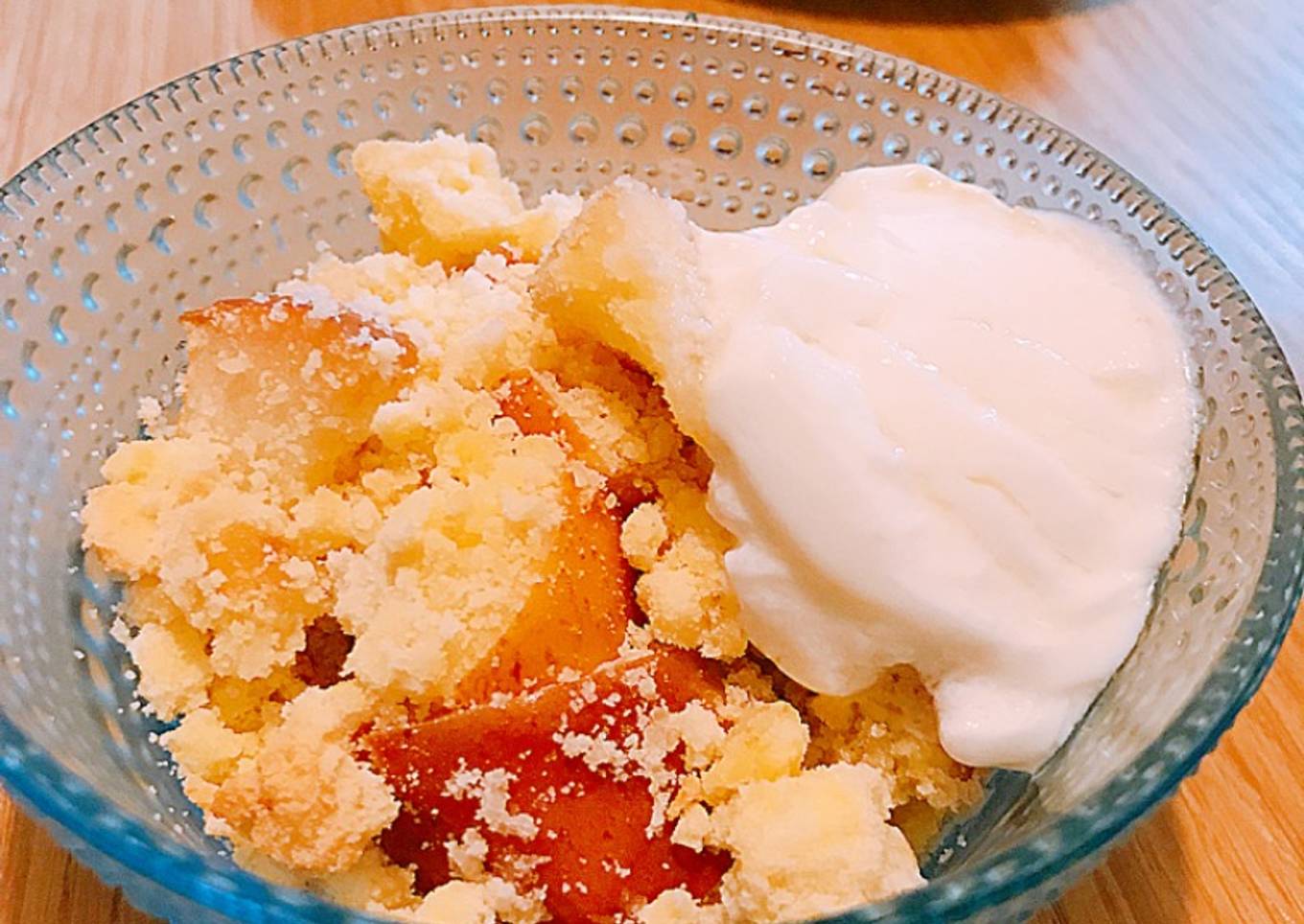 Quick and Easy Apple Crumble