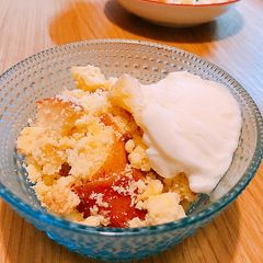 A picture of Quick and Easy Apple Crumble.