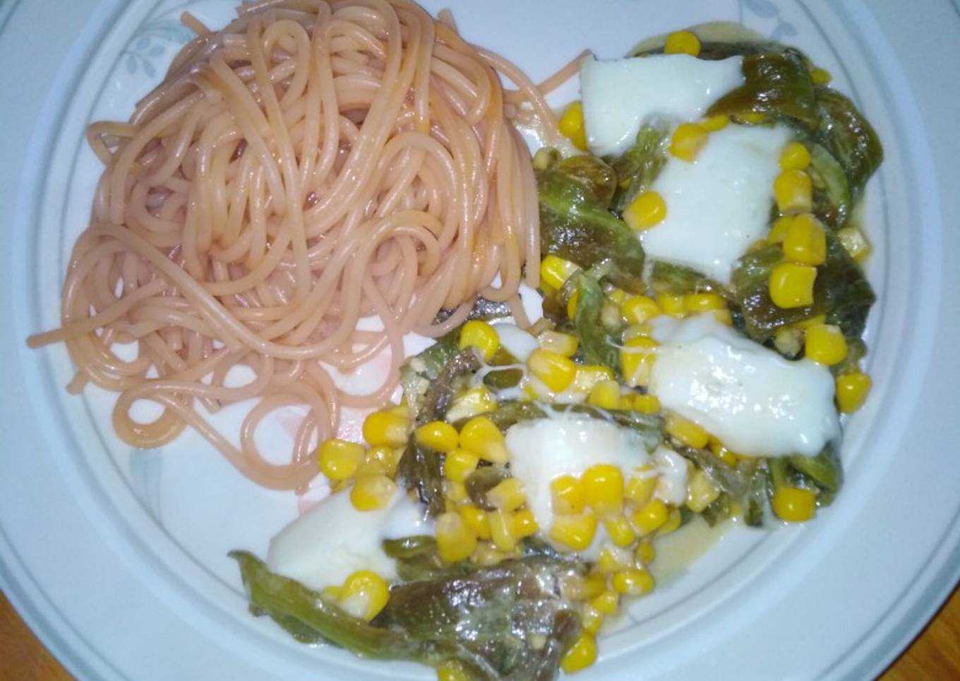 Rajas con crema