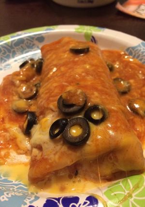 A picture of Fast and easy enchiladas.
