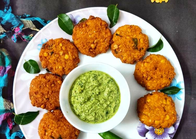 How To Make  The South Indian Dal Vada