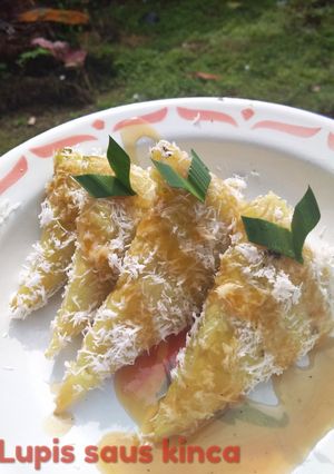 Foto resep Lupis saus gula merah