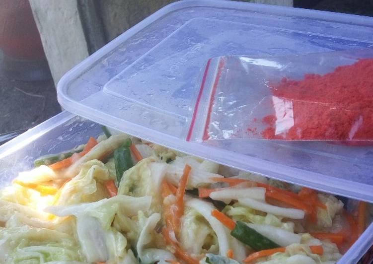 YUK DICOBA! Resep Rahasia Kimchi matang Fiwade&#39;S