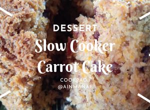 Gambar 🥕🍰Slow Cooker : Carrot Cake🍰 🥕