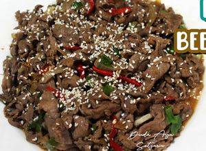 Foto resep Beef Bulgogi Ala Korea (Kikkoman)