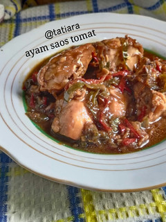 Foto resep AYAM Saos Tomat