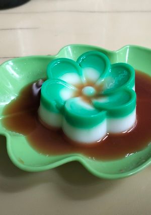 Foto resep Puding kuah jahe