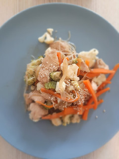 Una foto de Chop suey