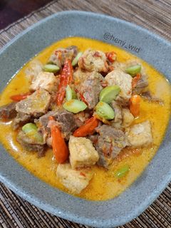 Foto resep Sambal Goreng Daging & Tahu