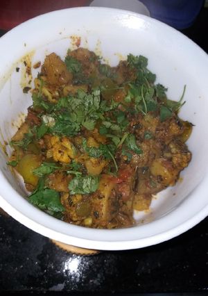 A picture of Methi chaman.