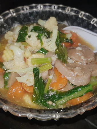 Cara Gampang Menyiapkan Resep Capcay baso (seadanya) yang Lezat Sekali Anti Ribet, Uenak Banget