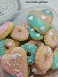 Galletitas de manteca con baño glasé