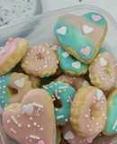 Galletitas de manteca con baño glasé