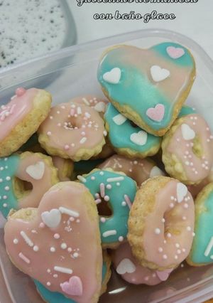 Una foto de Galletitas de manteca con baño glasé