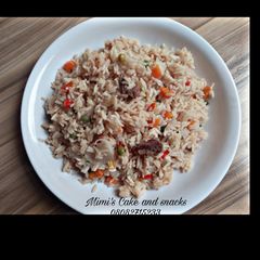 Coconut rice A picture of Coconut rice.