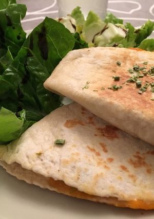 A picture of Chicken Enchiladas.