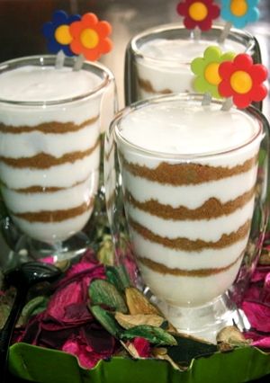 Una foto de Tarta fresca de limón 🍋🍹 🍋 🍹