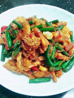 Foto resep Oseng tempe,tahu,kacang panjang