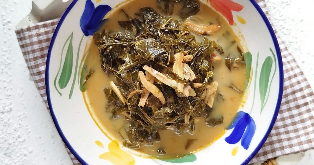 Gulai Daun Singkong Teri