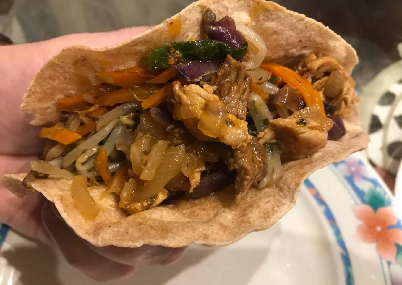 Como transformar sobras de pollo y carne en una comida muy sabrosa!