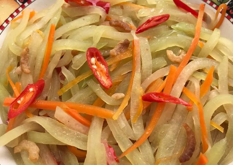 Resep Tumis Ebi Labusiam Wortel Lezat