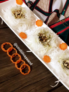 عکسی از دستور سالاد ترب سفید