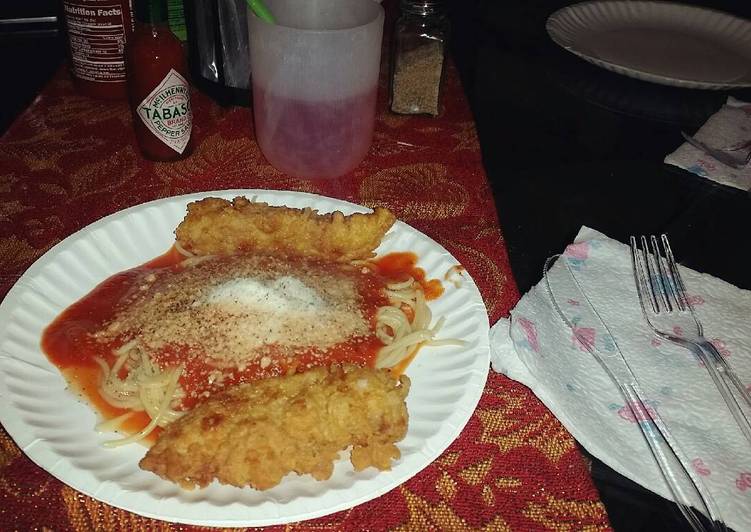 Chicken Tender Parmesan