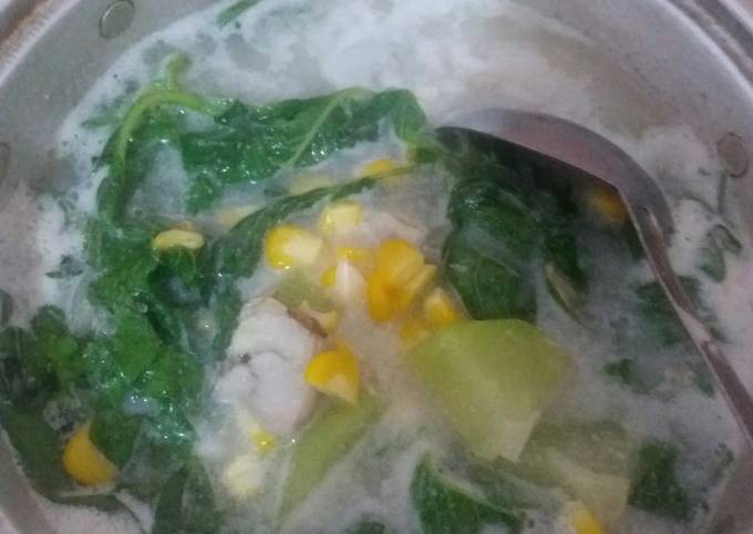 Bobor bayam jagung manisah