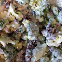 A picture of Broccoli salad.