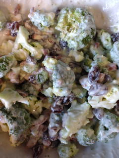 A picture of Broccoli salad.