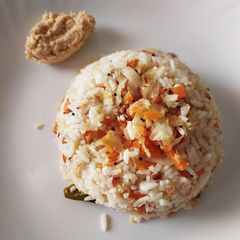 A picture of Mixed veg coconut rice.