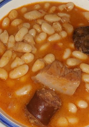 Una foto de Fabada asturiana, a mi estilo