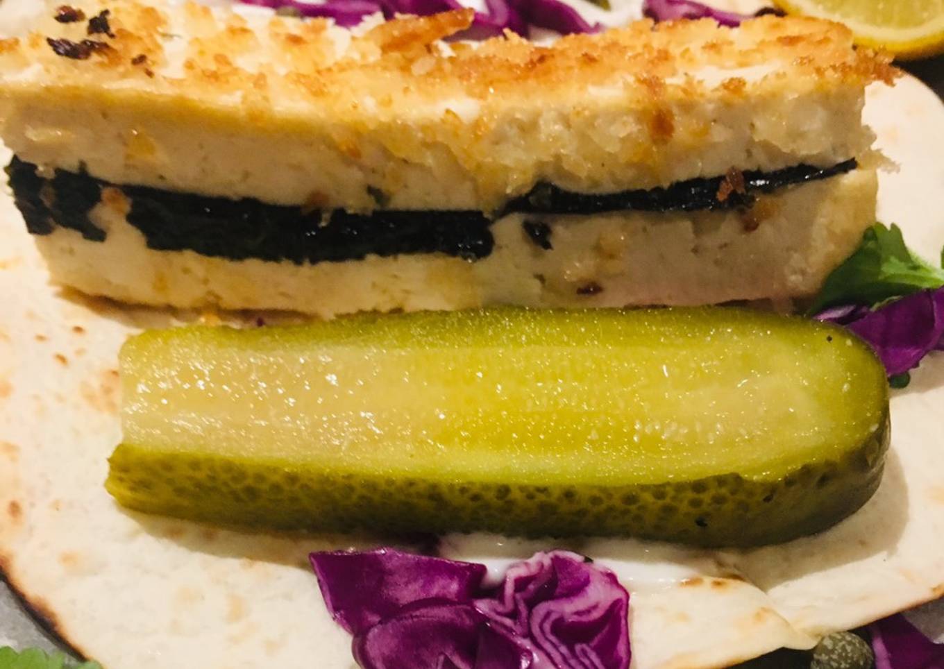 Tofish Fingers served on tacos