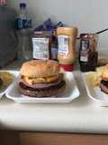 Hamburguesa tropical meat lover