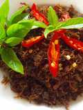 Thịt bò khô chay tẩm ớt