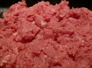 Una foto de Carne picada magra
