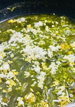 A picture of Palak Paneer.