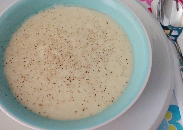 Crema de puerros