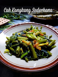 Foto resep Cah Kangkung Sederhana