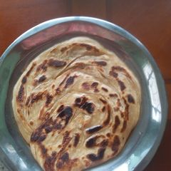 A picture of Atta milk paratha.