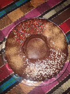 عکسی از دستور کیک شکلاتی 😋😋😋