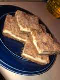 Snickerdoodle cheesecake bars