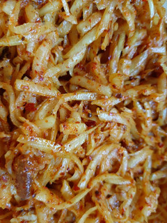 A picture of Raw papaya pickle.