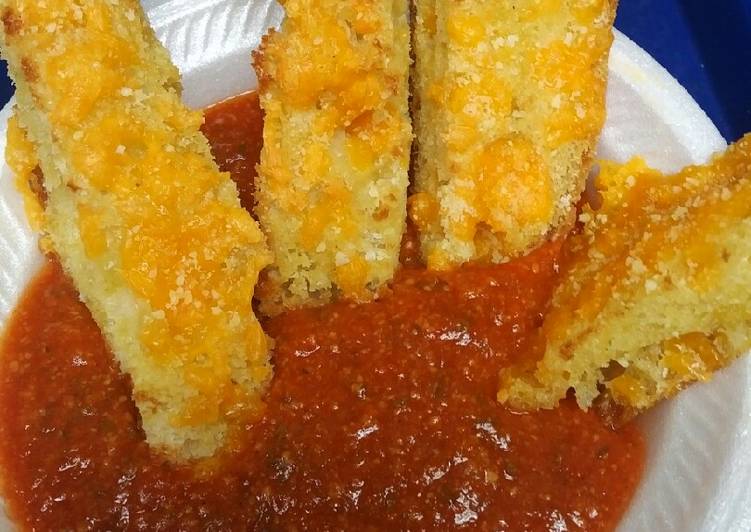 Recipe of Ultimate Ciabatta Bread Sticks and Sauce